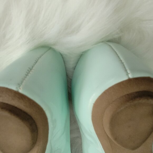 Steve Madden Light Blue Flats - Picture 6 of 7